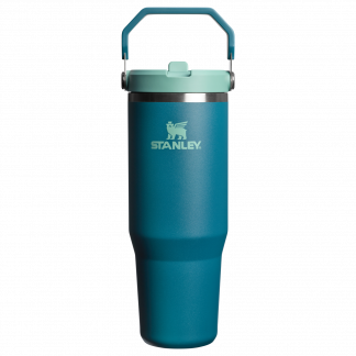 Stanley – The IceFlow™ Flip Straw Tumbler | 30 OZ | Coastal Teal