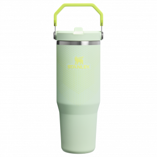 Stanley – The IceFlow™ Flip Straw Tumbler | 30 OZ | Honeydew Hypergrip