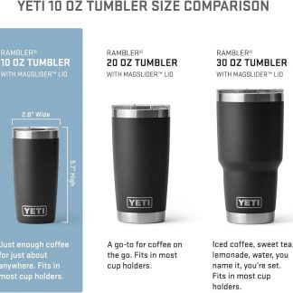 YETI Rambler 10 oz Tumbler with MagSlider Lid | Seafoam