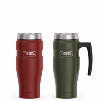 Thermos - 16oz Stainless King Travel Mug & Tumbler Holiday Bundle