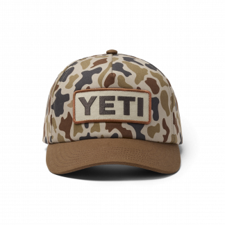 YETI - YETI® Wetlands Camo Logo Badge Mid Pro Flat Brim Hat